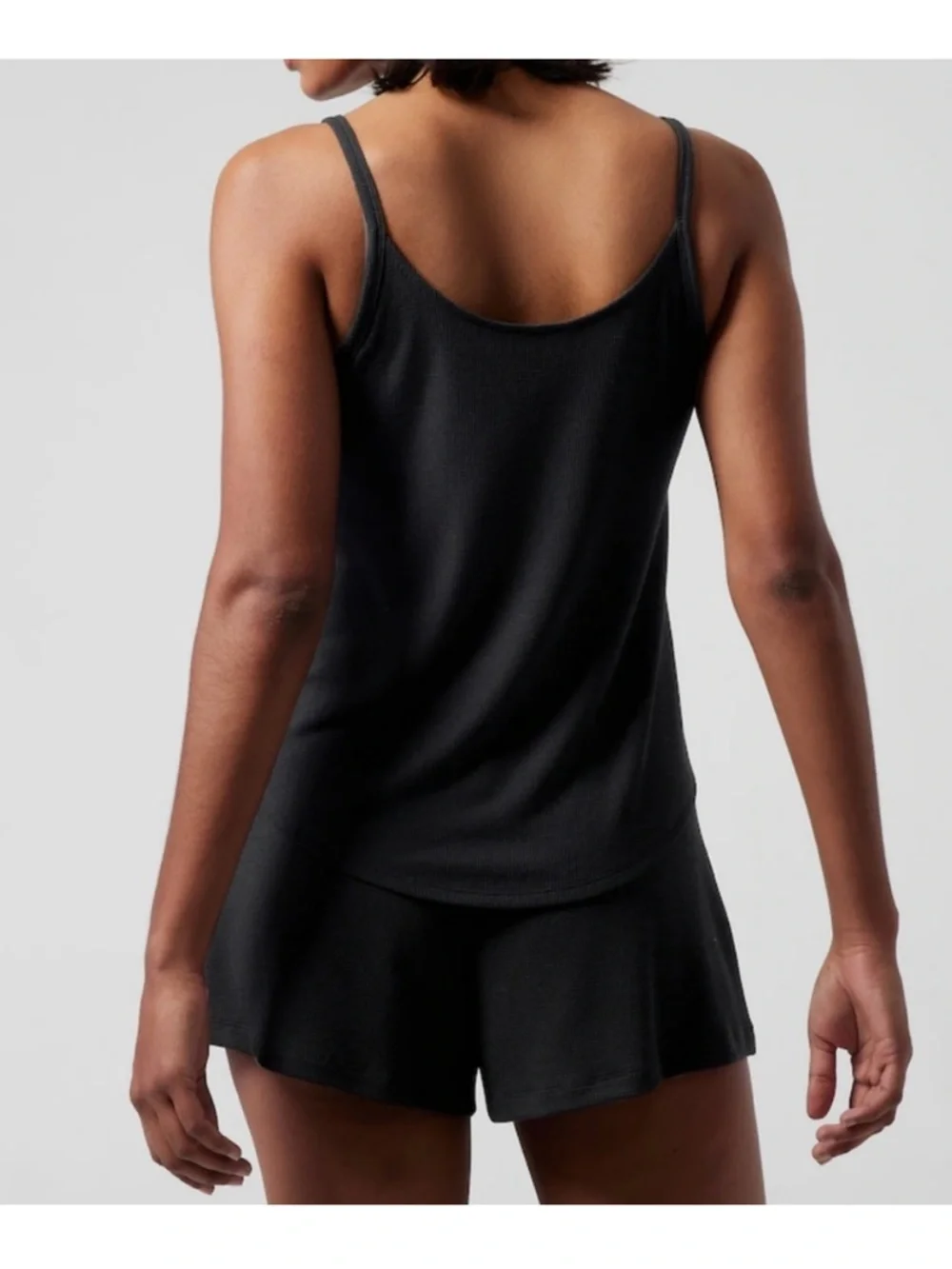 NEW Athleta Wind Down Sleep Set Black Medium - Picture 2 of 6
